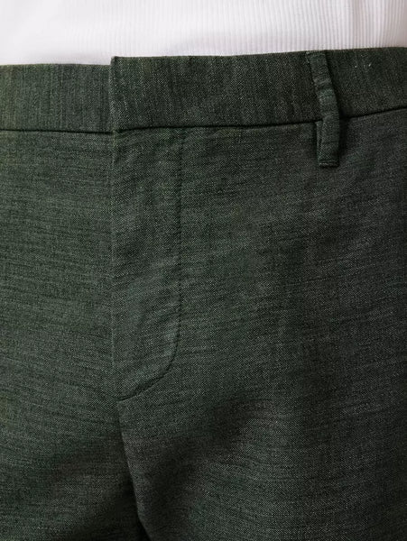 John Varvatos FLINT Linen Pant - Moss