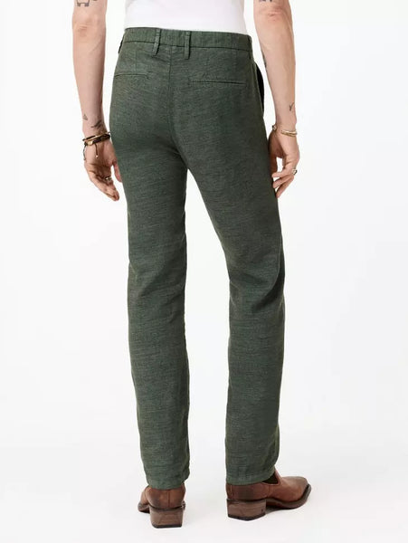 John Varvatos FLINT Linen Pant - Moss