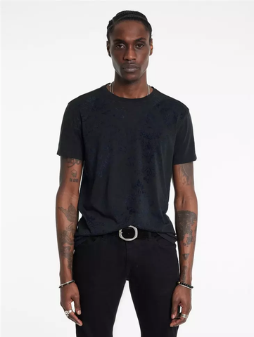 John Varvatos PAISLEY Tee - Dried Sage