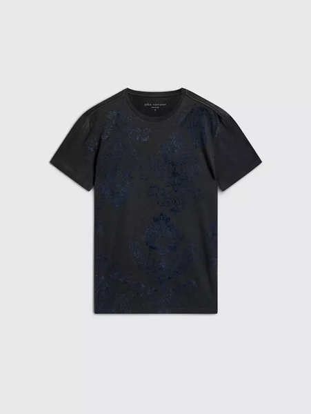 John Varvatos PAISLEY Tee - Dried Sage