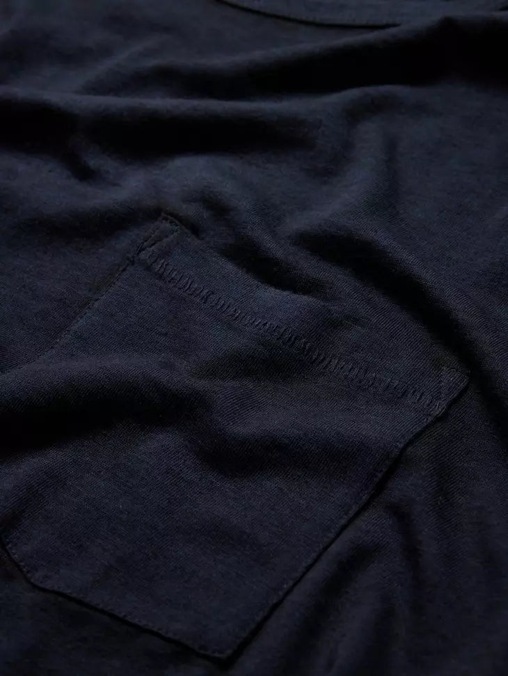 John Varvatos BOND Burnout Crew - Navy