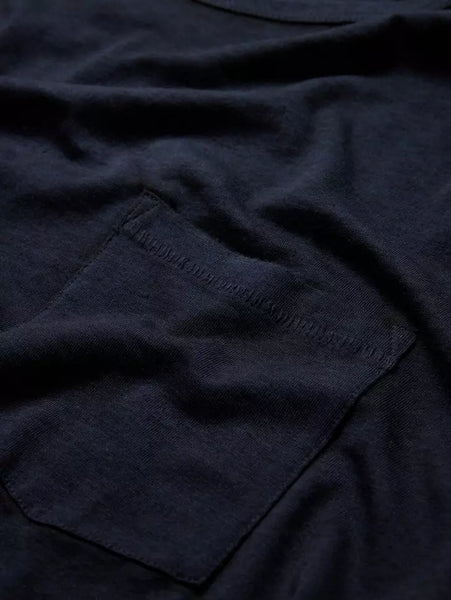 John Varvatos BOND Burnout Crew - Navy