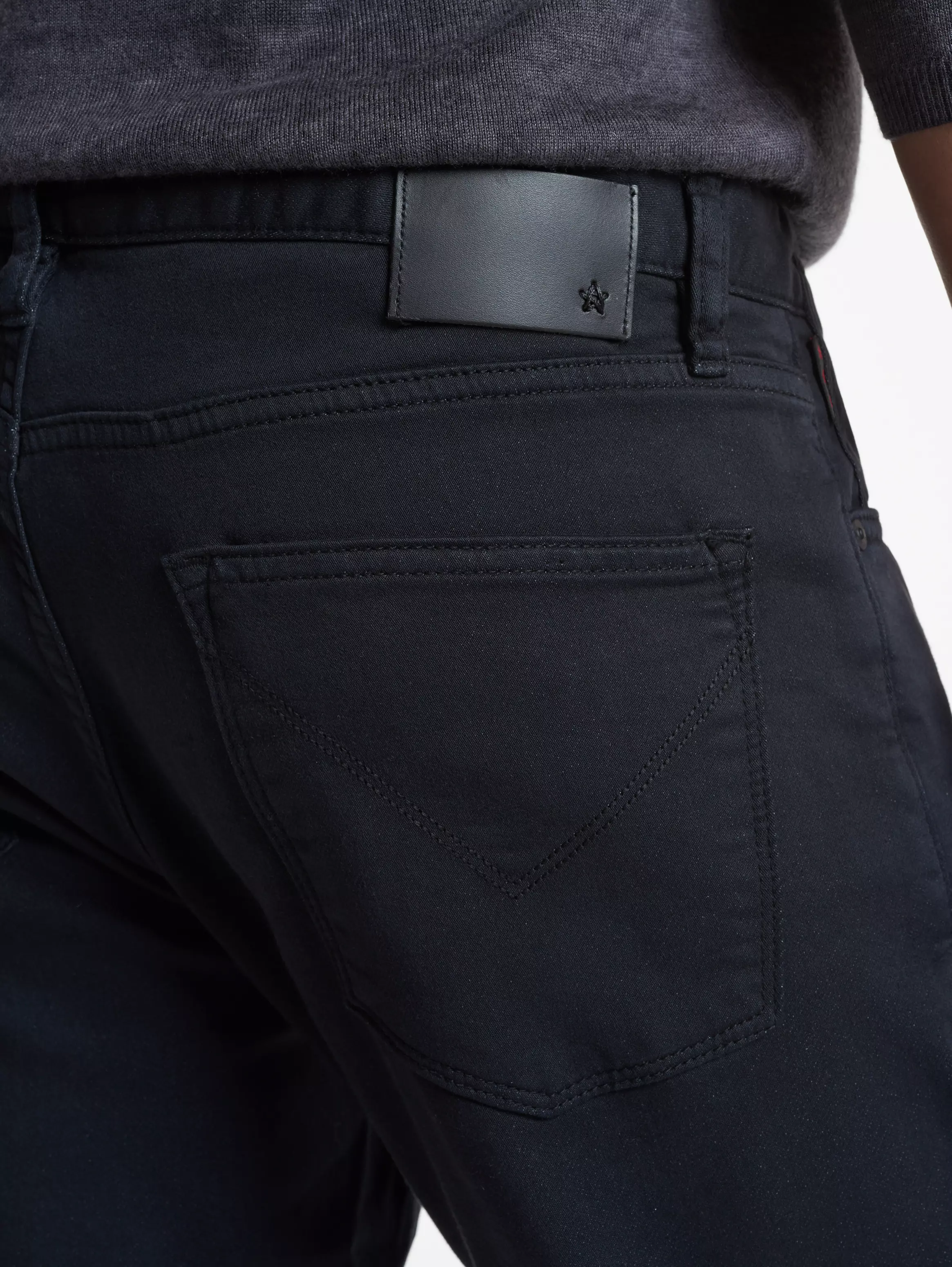 John Varvatos Bowery Stretch Jean - Black