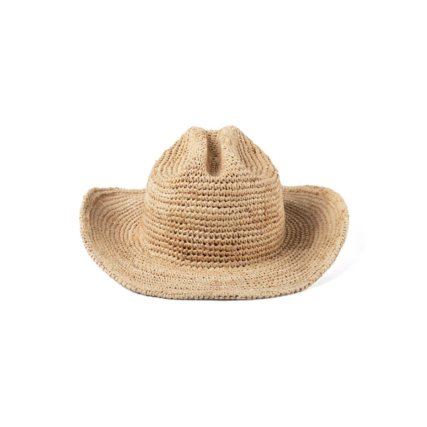 Lack of Color Raffia Cowboy hat in Natural