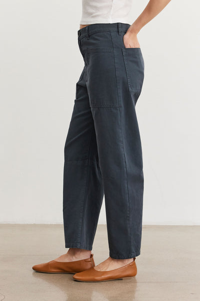 Velvet Brylie05 Sanded Twill Pant in Phantom