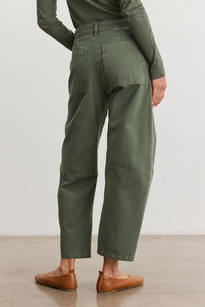 Velvet Brylie05 Sanded Twill Pant in Rock