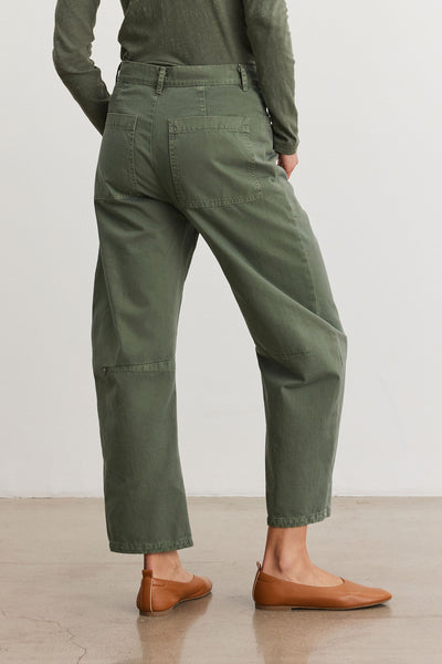 Velvet Brylie05 Sanded Twill Pant in Rock