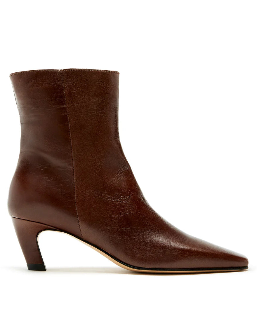Sister Soeur Lara Leather Boot in Brown