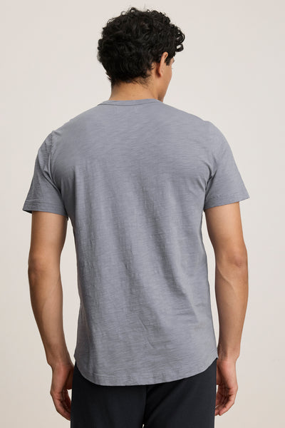 Velvet Men's Amaro Slub Classics Crew Tee - Gloom