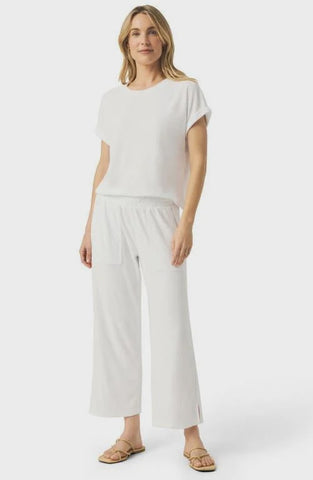Splendid Taryn Terry Short Sleeve Tee in White