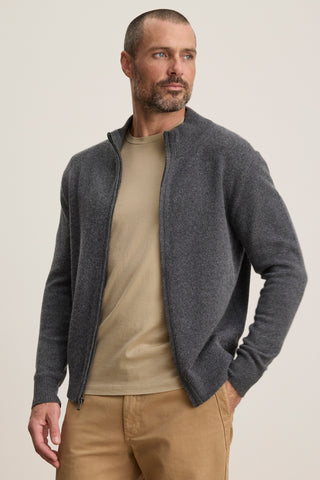Velvet Men's Dallen02 Full Zip Sweater - Storm