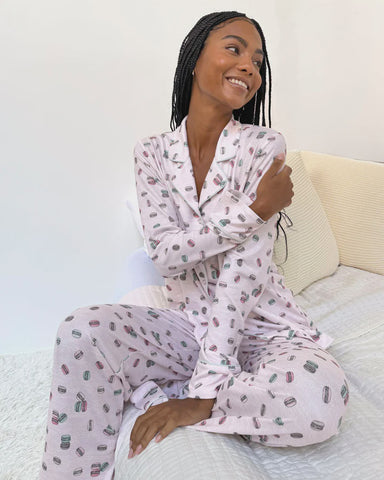 Splendid Flora Pillow Soft PJ Set in Sweet Treat
