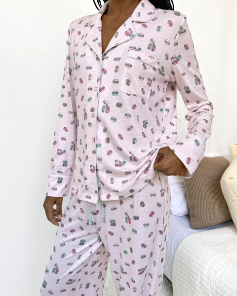 Splendid Flora Pillow Soft PJ Set in Sweet Treat