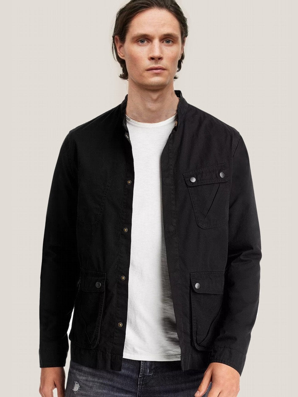 John Varvatos DOM M65 Inspired Jacket - Black