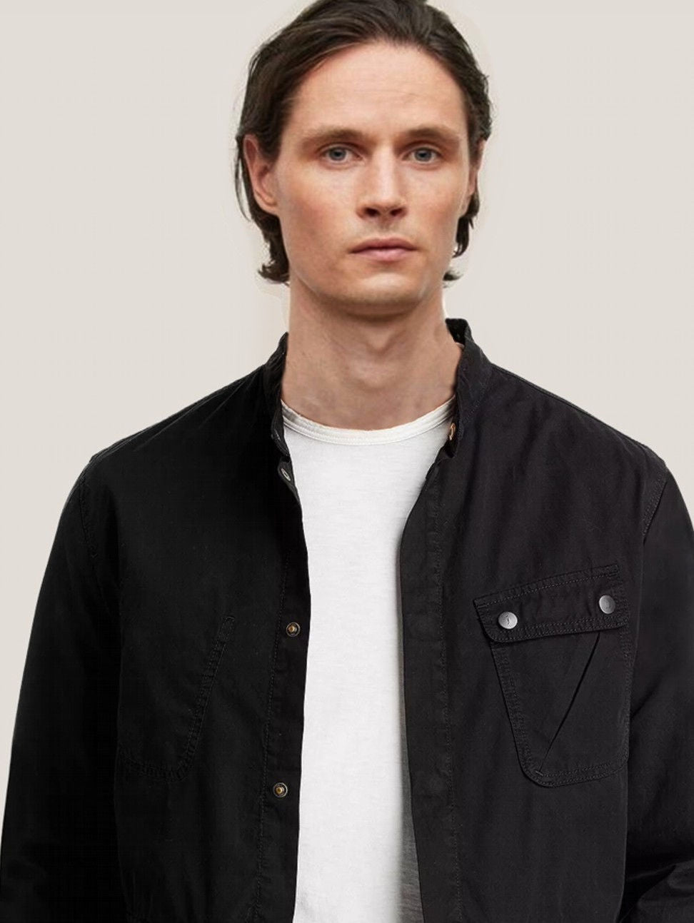 John Varvatos DOM M65 Inspired Jacket - Black