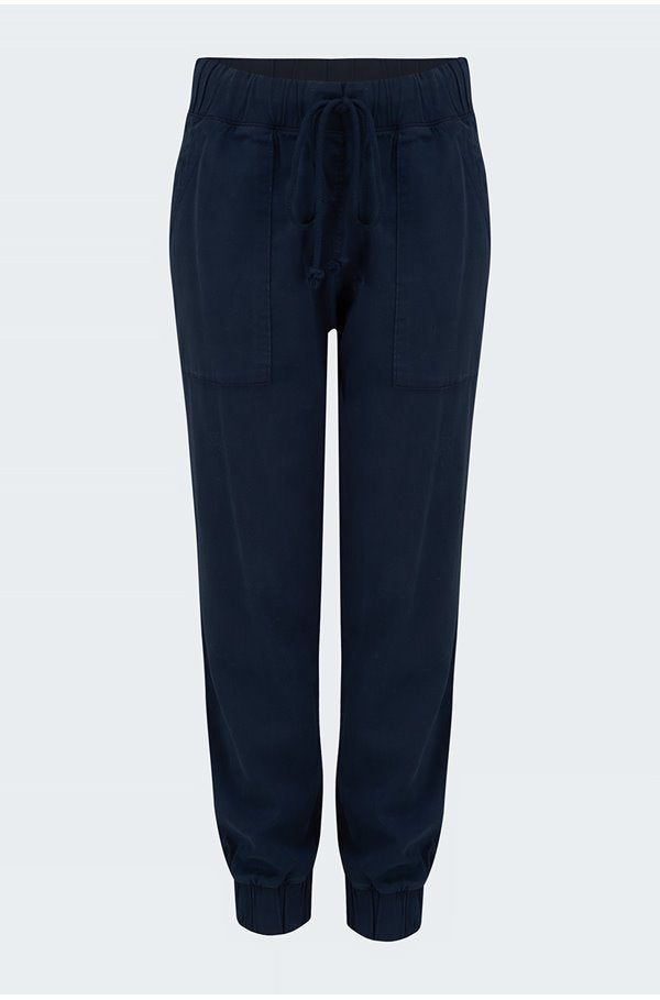 bella dahl pocket jogger in endless sea