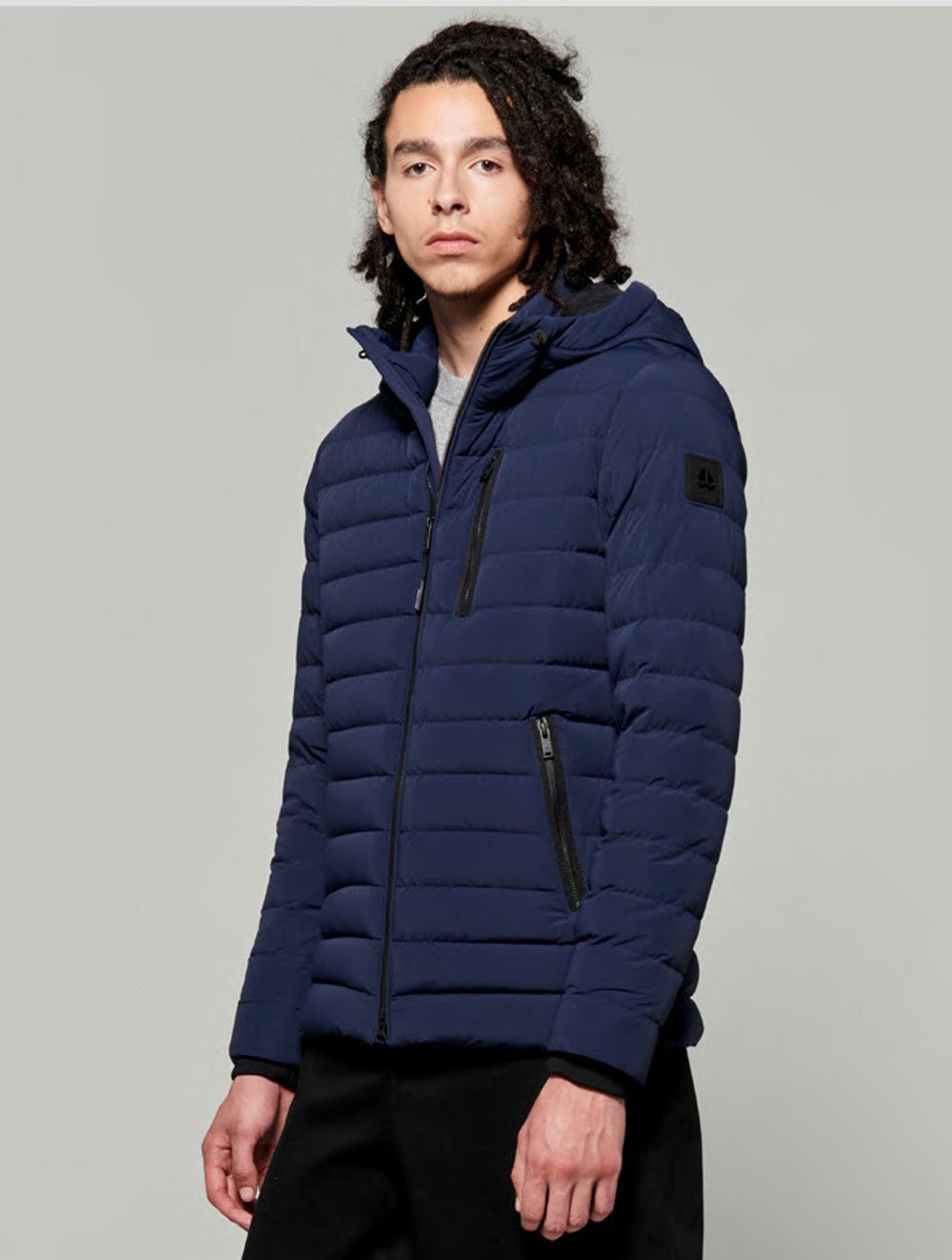 Moose Knuckles Men's Hooper Jacket - Dark Sapphire