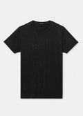 Patrick Assaraf Pima Cotton Crew Vintage Wash - Black