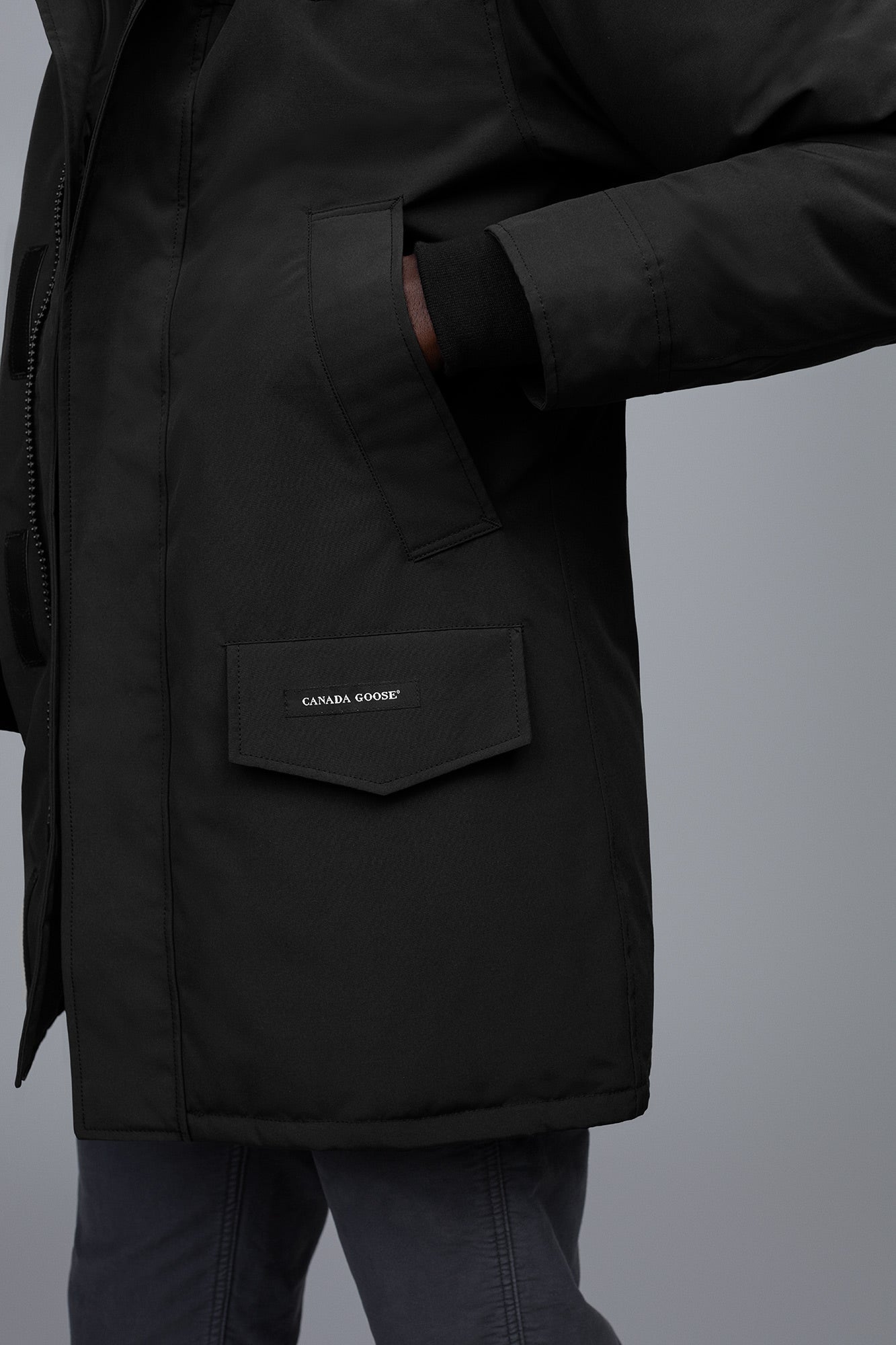 Canada Goose Men's Langford Parka Black Label Heritage - Black