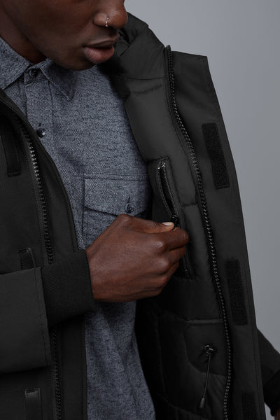 Canada Goose Men's Langford Parka Black Label - Black