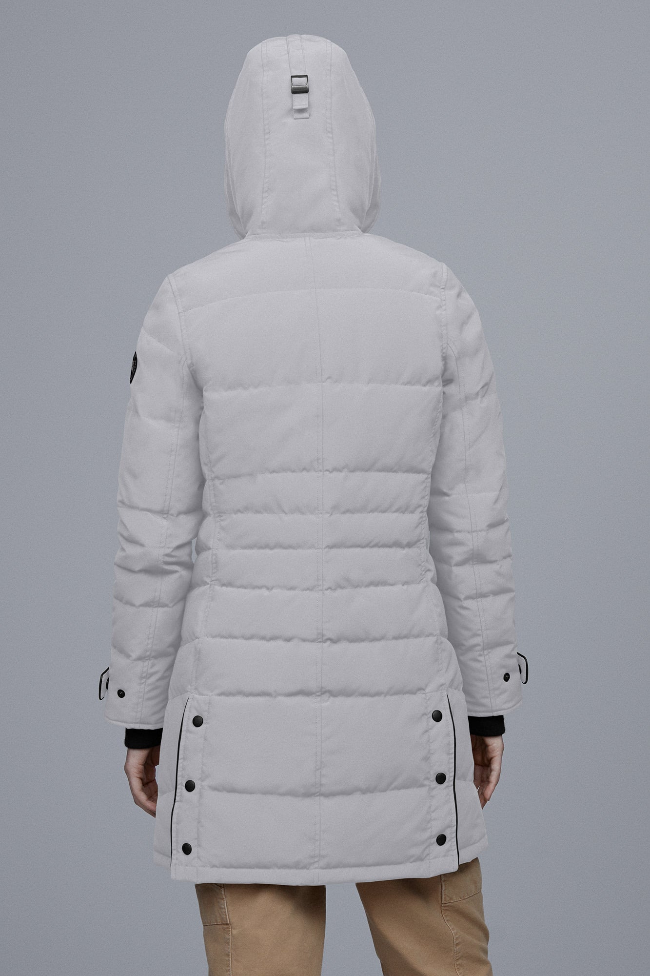 Canada Goose Women's Lorette Parka Black Label Heritage - Silverbirch