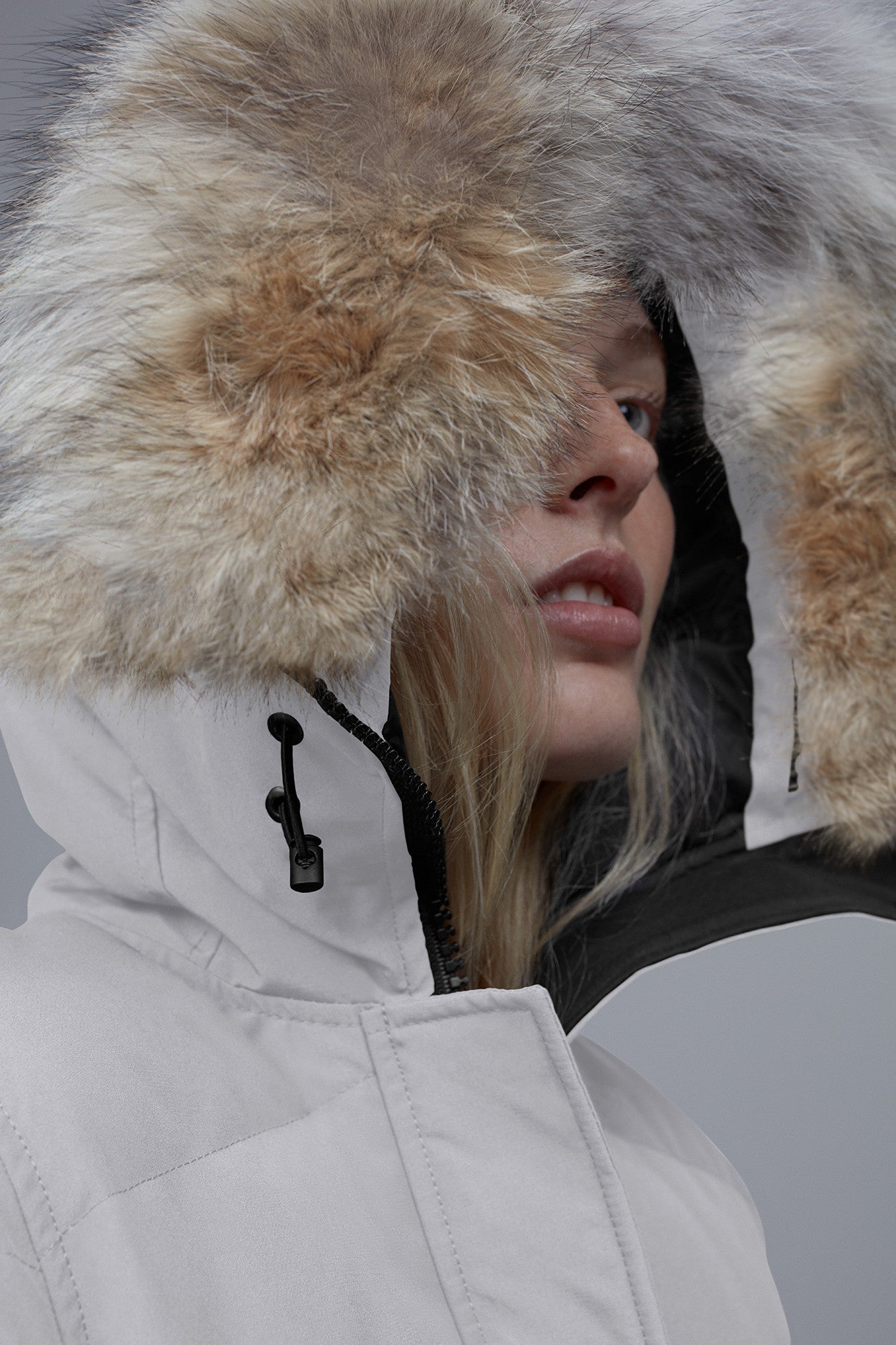 Canada Goose Women's Lorette Parka Black Label Heritage - Silverbirch