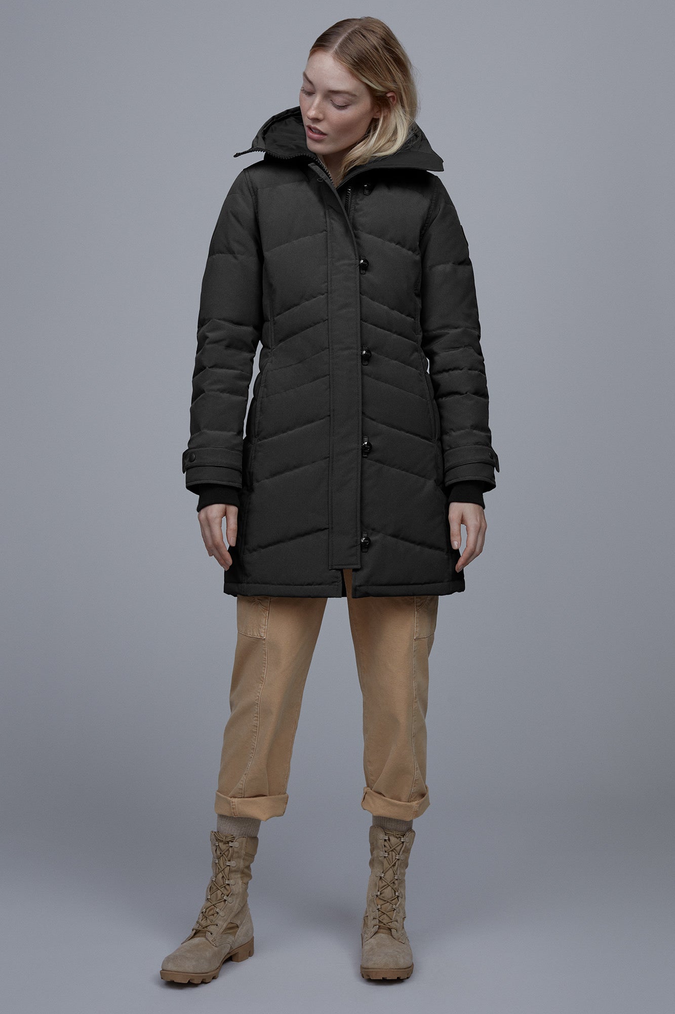 Canada Goose Women's Lorette Parka Black Label Heritage - Black