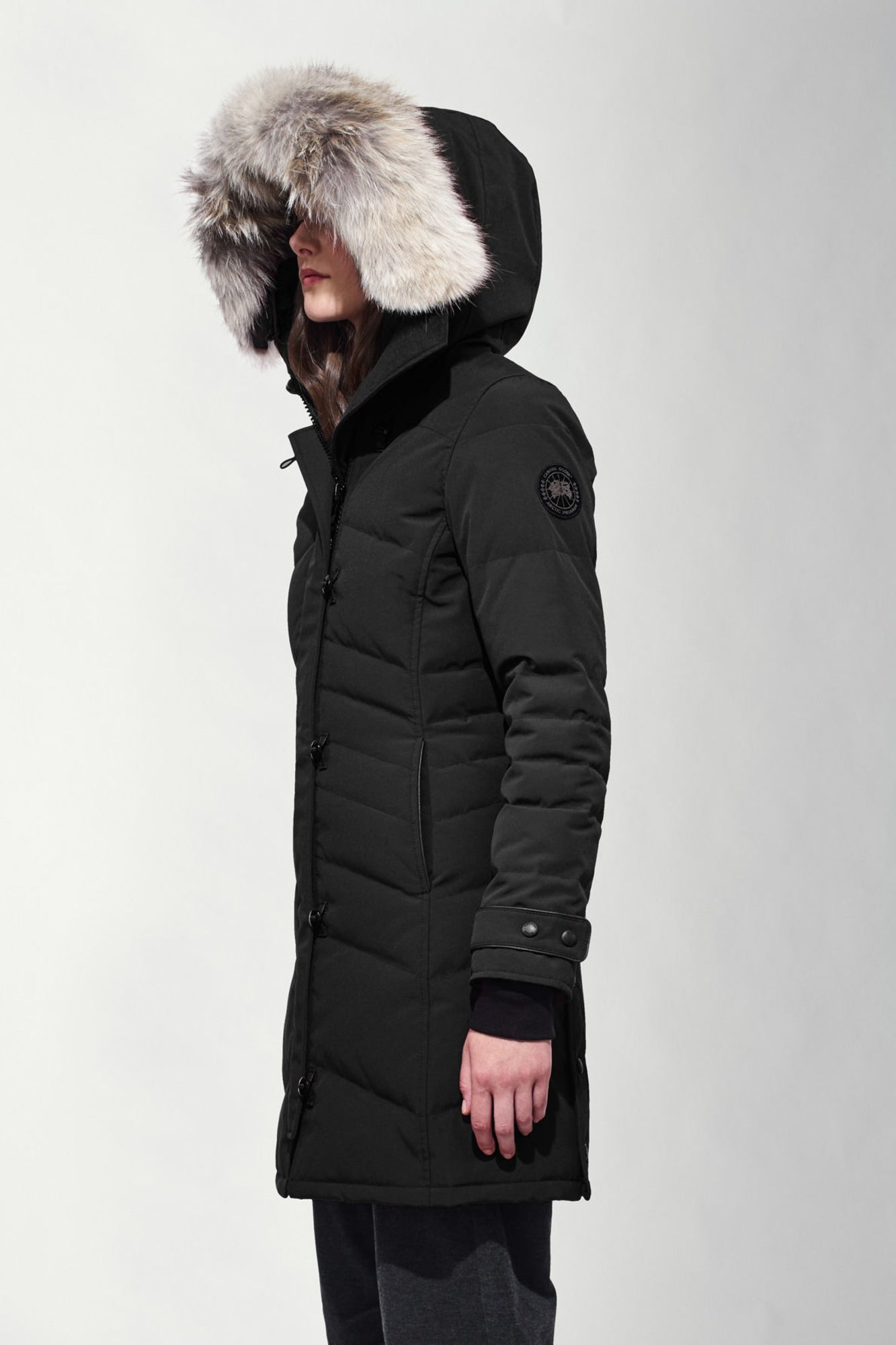 Canada Goose Women's Lorette Parka Black Label Heritage - Black
