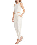 Steve Madden Farmers Market Pant in Pristine Ivory