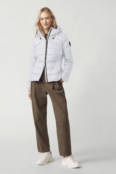 Canada Goose Women's Abbott Hoody Black Label - North Star White