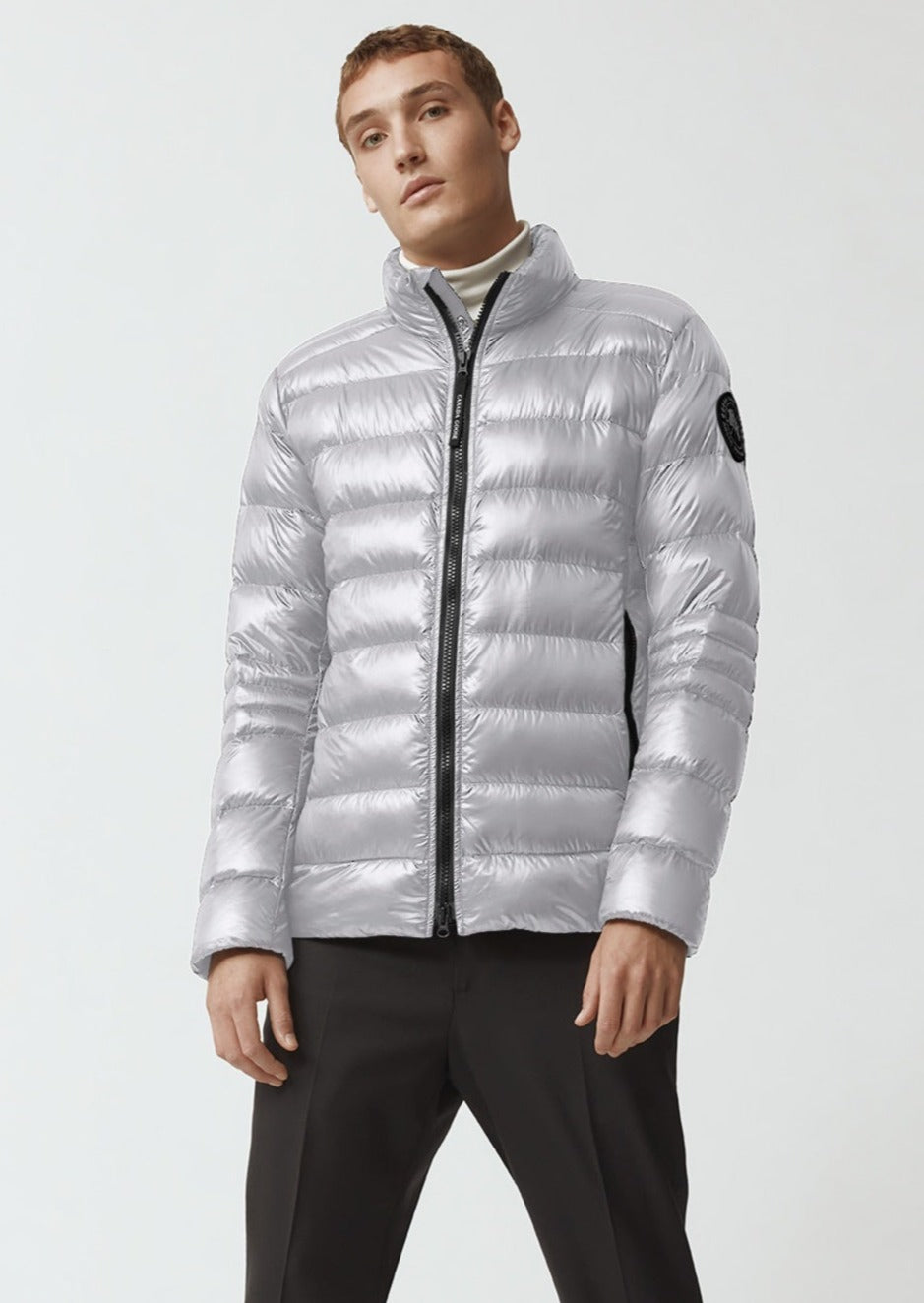 Canada Goose Men's Crofton Jacket Black Disc - Silverbirch