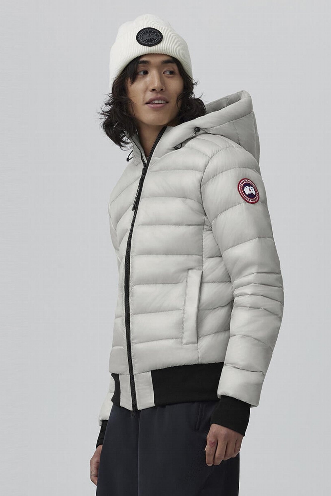 Canada Goose Men's Crofton Bomber - Silverbirch