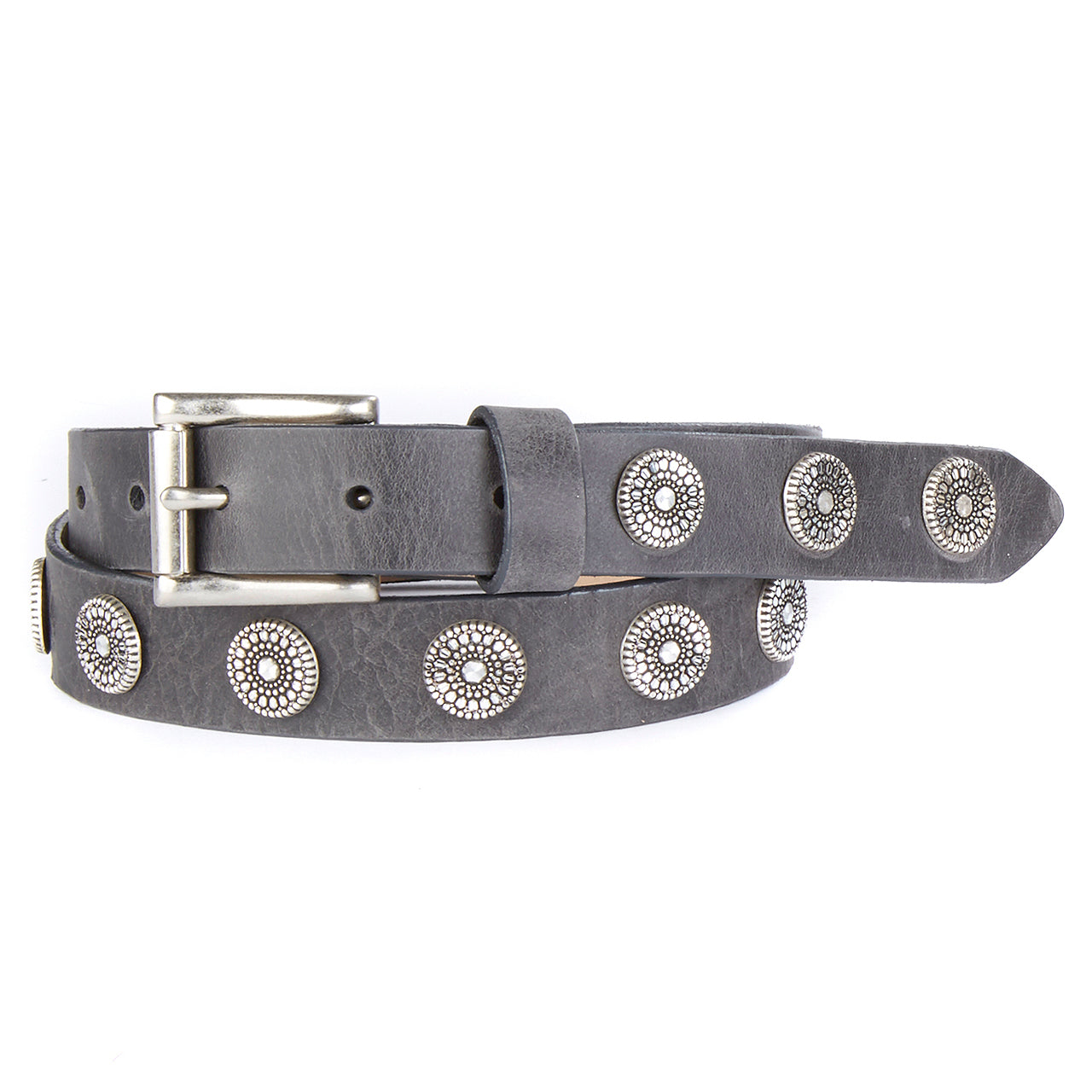 Brave Bellsie narrow belt with studs