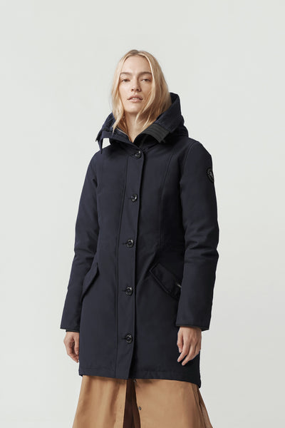 Canada Goose Women's Rossclair Parka Black Label - Navy