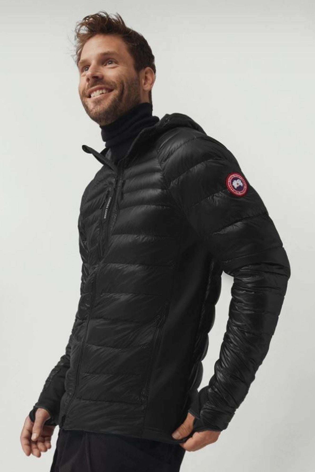 Canada Goose Men's Hybridge Lite Tech Down Jacket - Black