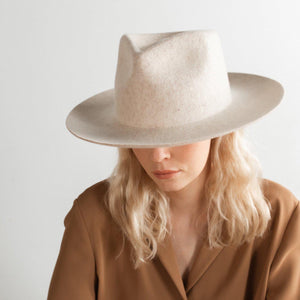 Gigi Pip Zephyr Rancher hat in Mix ivory