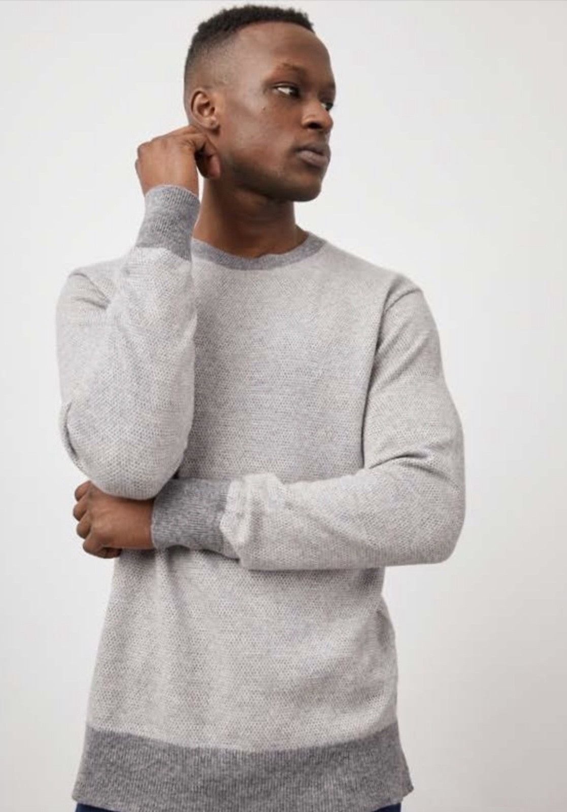 Rails Men's Rune Sweater - Oat Cloud