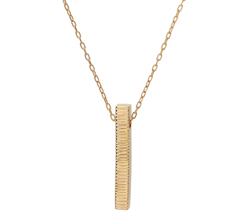 SOKO Meta Bar Necklace in Gold