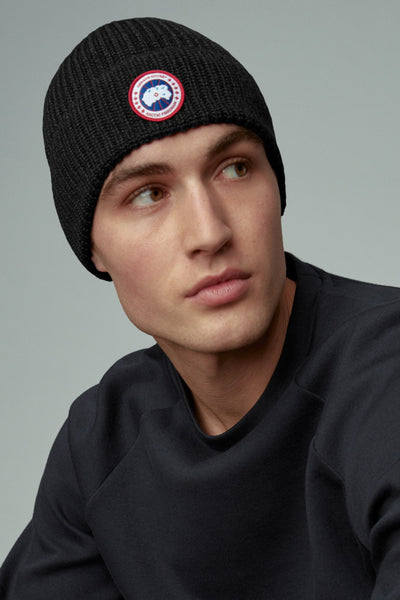 Canada Goose Unisex Arctic Disc Rib Toque - Black