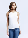 L'AGENCE Nia Racer Tank in White