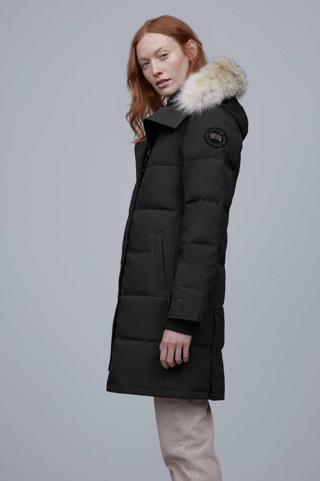 Canada Goose Women's Shelburne Parka Black Label Heritage - Black