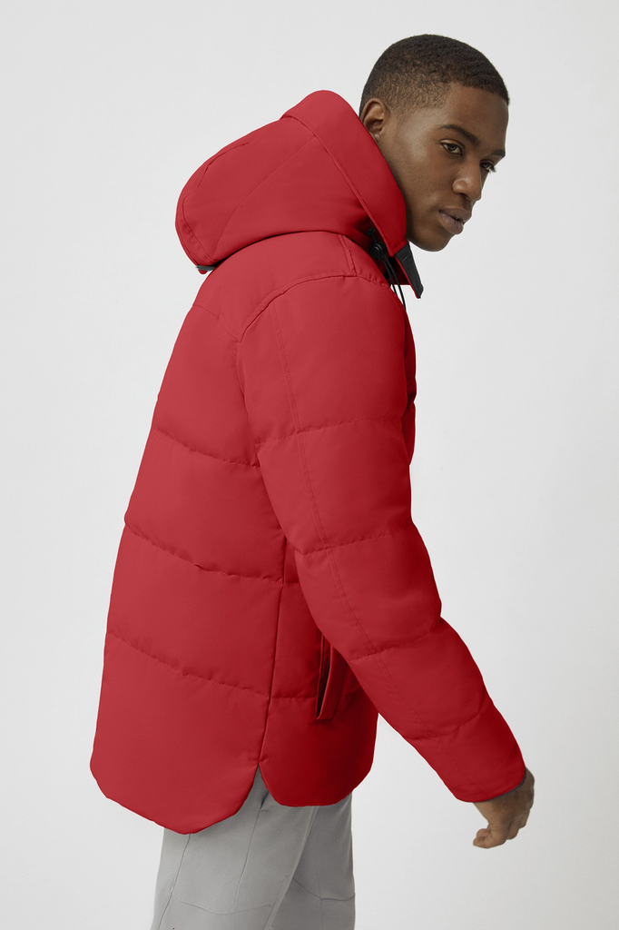 Canada goose macmillan parka red outlet