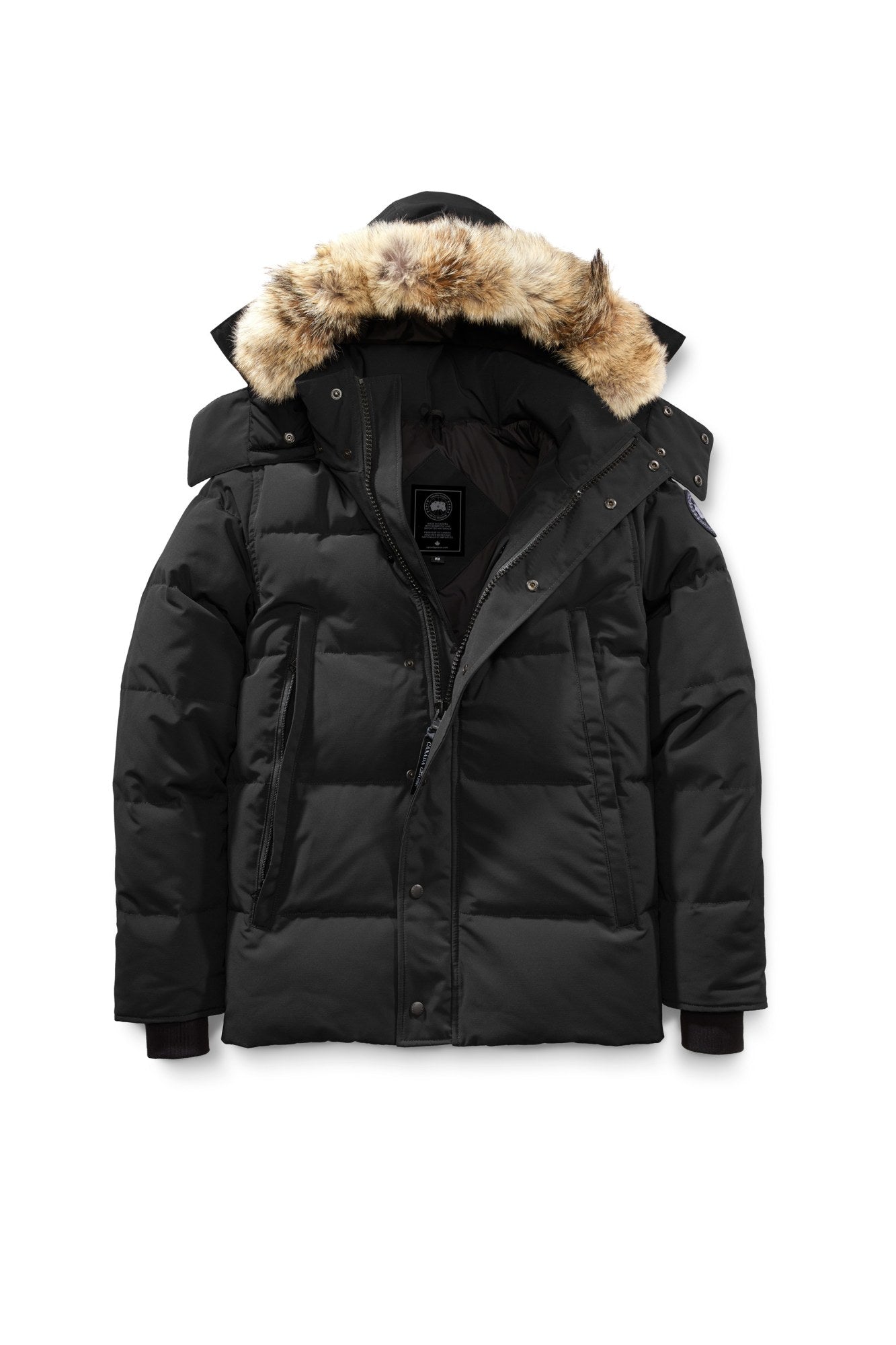 Canada Goose Men s Wyndham Parka Black Label Heritage manhattan casuals