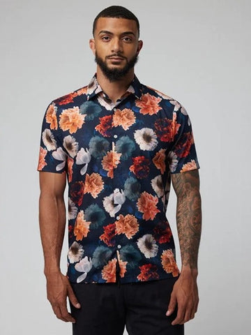 Good Man Brand Big On-Point S/S Shirt - Photoreal Floral