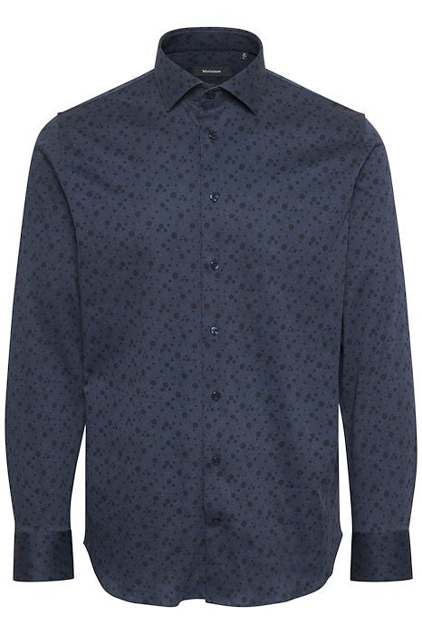 Matinique MA Marc LS Shirt - Dark Navy