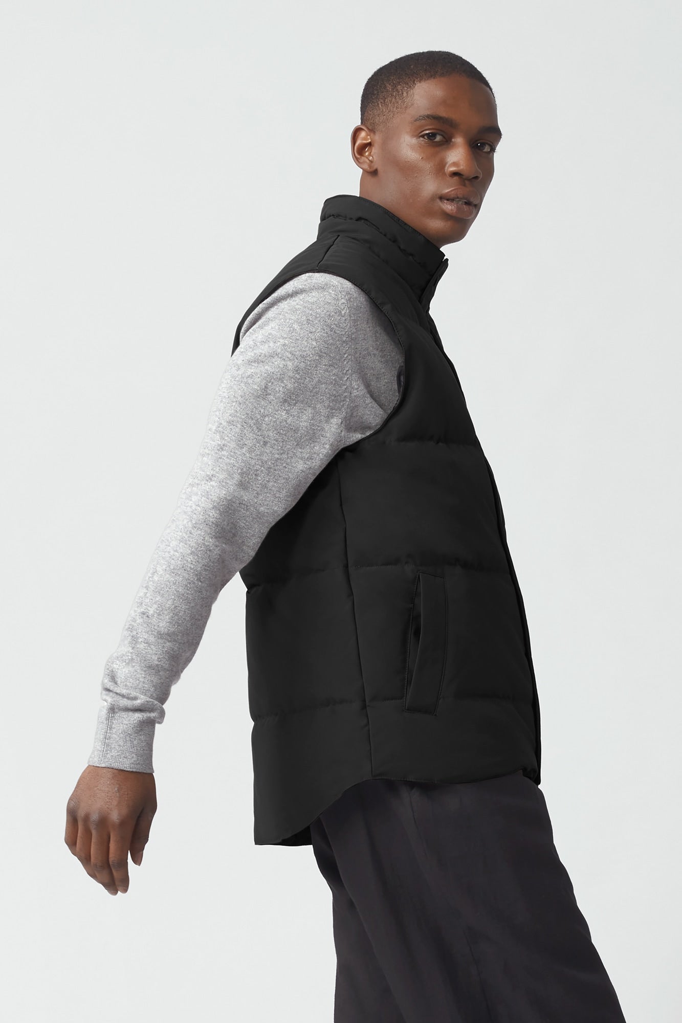 Canada Goose Men's Garson Vest Black Label - Black