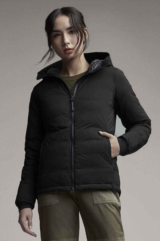 Canada Goose Women's Camp Hoody Jacket - R - Black – manhattan casuals