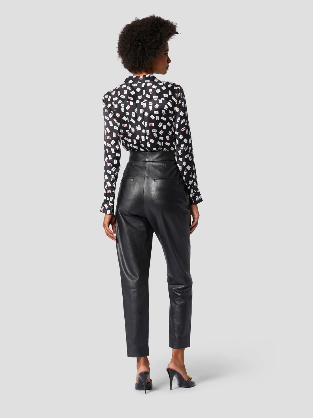Equipment Slim Signature Shirt in True Black Multi