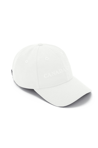 Canada Goose Wordmark Adjustable Cap - White