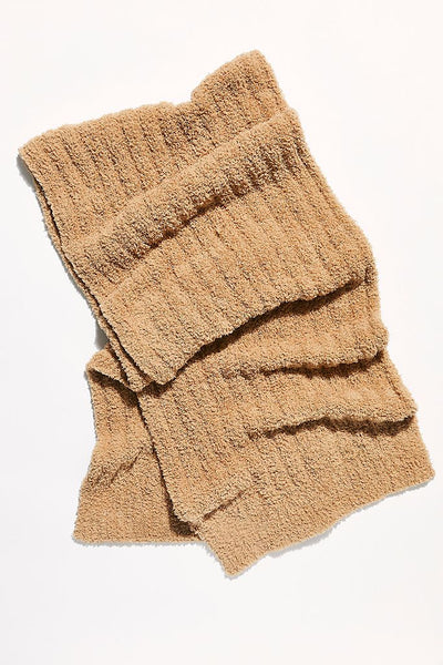 Free People Cloud Rib Scarf in Taupe